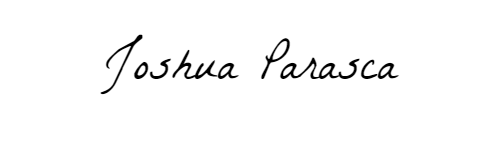 Joshua Parasca signature